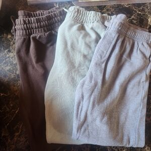 Lot of 3 Boys sweat pants size XL